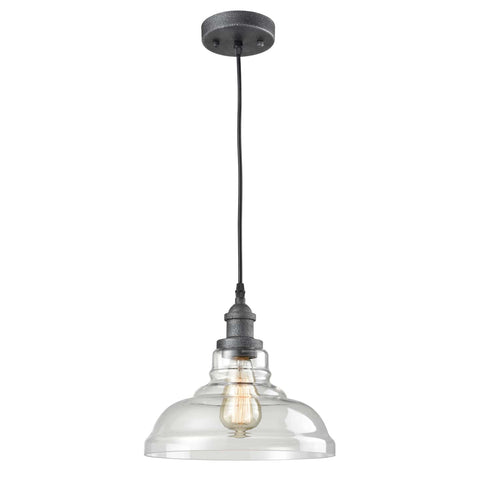 Clear Glass Rustic Kitchen Island Pendant lighting Fixture